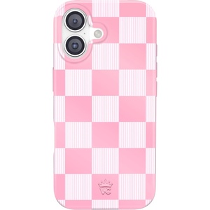 image:imageVELVET CAVIAR Case for iPhone 17 Air  Compatible with MagSafe  10ft Drop Tested  Fall Phone Cases  Pink Pumpkin PrincessPink Vibe Checkered