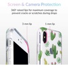 image:imageVELVET CAVIAR Compatible with iPhone Xs Max Case Butterfly for Women Girls  Cute Clear Protective Phone Cases Colorful ButterfliesCactus Clear