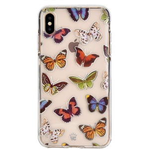 image:imageVELVET CAVIAR Compatible with iPhone Xs Max Case Butterfly for Women Girls  Cute Clear Protective Phone Cases Colorful ButterfliesButterfly