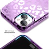 image:imageVELVET CAVIAR for iPhone 15 Case  Compatible with MagSafe  10ft Drop Tested  Halloween Phone Cases  Snoopy Spooky GlitterAmethyst Leopard