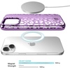 image:imageVELVET CAVIAR for iPhone 15 Case  Compatible with MagSafe  10ft Drop Tested  Halloween Phone Cases  Snoopy Spooky GlitterAmethyst Leopard