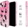 image:imageVELVET CAVIAR for iPhone 15 Case  Compatible with MagSafe  10ft Drop Tested  Halloween Phone Cases  Snoopy Spooky GlitterBlack Cat Glitter
