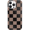 image:imageVELVET CAVIAR for iPhone 15 Case  Compatible with MagSafe  10ft Drop Tested  Halloween Phone Cases  Snoopy Spooky GlitterMocha Vibe Checkered