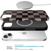 image:imageVELVET CAVIAR for iPhone 15 Case  Compatible with MagSafe  10ft Drop Tested  Halloween Phone Cases  Snoopy Spooky GlitterMocha Vibe Checkered