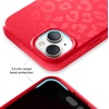 image:imageVELVET CAVIAR for iPhone 15 Case  Compatible with MagSafe  10ft Drop Tested  Halloween Phone Cases  Snoopy Spooky GlitterRed Leopard