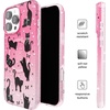 image:imageVELVET CAVIAR for iPhone 16 Case  Compatible with MagSafe  10ft Drop Tested  Halloween Phone Cases  Snoopy Spooky GlitterBlack Cat Glitter