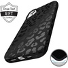 image:imageVELVET CAVIAR for iPhone 16 Case  Compatible with MagSafe  10ft Drop Tested  Halloween Phone Cases  Snoopy Spooky GlitterBlack Leopard