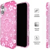 image:imageVELVET CAVIAR for iPhone 16 Case  Compatible with MagSafe  10ft Drop Tested  Halloween Phone Cases  Snoopy Spooky GlitterCherry Blossom Glitter