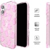 image:imageVELVET CAVIAR for iPhone 16 Case  Compatible with MagSafe  10ft Drop Tested  Halloween Phone Cases  Snoopy Spooky GlitterGhosted Pink Glitter