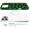 image:imageVELVET CAVIAR for iPhone 16 Case  Compatible with MagSafe  10ft Drop Tested  Halloween Phone Cases  Snoopy Spooky GlitterLucky Clover Glitter