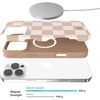 image:imageVELVET CAVIAR for iPhone 16 Case  Compatible with MagSafe  10ft Drop Tested  Halloween Phone Cases  Snoopy Spooky GlitterNude Vibe Checkered