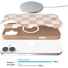 image:imageVELVET CAVIAR for iPhone 16 Case  Compatible with MagSafe  10ft Drop Tested  Halloween Phone Cases  Snoopy Spooky GlitterNude Vibe Checkered