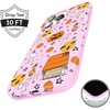 image:imageVELVET CAVIAR for iPhone 16 Case  Compatible with MagSafe  10ft Drop Tested  Halloween Phone Cases  Snoopy Spooky GlitterPink Pumpkin Snoopy