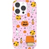 image:imageVELVET CAVIAR for iPhone 16 Case  Compatible with MagSafe  10ft Drop Tested  Halloween Phone Cases  Snoopy Spooky GlitterPink Pumpkin Snoopy