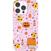 image:imageVELVET CAVIAR for iPhone 16 Case  Compatible with MagSafe  10ft Drop Tested  Halloween Phone Cases  Snoopy Spooky GlitterPink Pumpkin Snoopy
