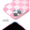image:imageVELVET CAVIAR for iPhone 16 Case  Compatible with MagSafe  10ft Drop Tested  Halloween Phone Cases  Snoopy Spooky GlitterPink Vibe Checkered