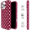 image:imageVELVET CAVIAR for iPhone 16 Case  Compatible with MagSafe  10ft Drop Tested  Halloween Phone Cases  Snoopy Spooky GlitterRaspberry Polka Dot