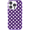 image:imageVELVET CAVIAR for iPhone 16 Case  Compatible with MagSafe  10ft Drop Tested  Halloween Phone Cases  Snoopy Spooky GlitterViolet Glow Polka Dot