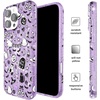 image:imageVELVET CAVIAR for iPhone 16 Case  Compatible with MagSafe  10ft Drop Tested  Halloween Phone Cases  Snoopy Spooky GlitterWitchy Lilac Glitter