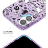 image:imageVELVET CAVIAR for iPhone 16 Case  Compatible with MagSafe  10ft Drop Tested  Halloween Phone Cases  Snoopy Spooky GlitterWitchy Lilac Glitter