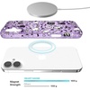 image:imageVELVET CAVIAR for iPhone 16 Case  Compatible with MagSafe  10ft Drop Tested  Halloween Phone Cases  Snoopy Spooky GlitterWitchy Lilac Glitter
