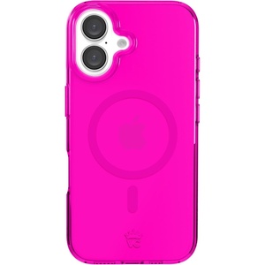 image:imageVELVET CAVIAR for iPhone 16 Case  Compatible with MagSafe  10ft Drop Tested  Halloween Phone Cases  Snoopy Spooky GlitterNeon Pink