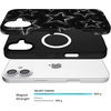 image:imageVELVET CAVIAR Case for iPhone 17 Air  Compatible with MagSafe  10ft Drop Tested  Halloween Phone Cases  Snoopy Spooky GlitterCrystal Chrome Stars