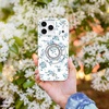 image:imageVELVET CAVIAR Case for iPhone 17 Air  Compatible with MagSafe  10ft Drop Tested  Halloween Phone Cases  Snoopy Spooky GlitterFrench Blue Floral