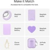 image:imageVELVET CAVIAR Case for iPhone 17 Air  Compatible with MagSafe  10ft Drop Tested  Halloween Phone Cases  Snoopy Spooky GlitterLilac Celestial Stars