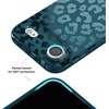image:imageVELVET CAVIAR Case for iPhone 17 Air  Compatible with MagSafe  10ft Drop Tested  Halloween Phone Cases  Snoopy Spooky GlitterMetallic Navy Leopard