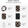 image:imageVELVET CAVIAR Case for iPhone 17 Air  Compatible with MagSafe  10ft Drop Tested  Halloween Phone Cases  Snoopy Spooky GlitterMocha Vibe Checkered 20