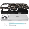 image:imageVELVET CAVIAR Case for iPhone 17 Air  Compatible with MagSafe  10ft Drop Tested  Halloween Phone Cases  Snoopy Spooky GlitterNightbloom Gold Chrome Floral