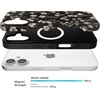 image:imageVELVET CAVIAR Case for iPhone 17 Air  Compatible with MagSafe  10ft Drop Tested  Halloween Phone Cases  Snoopy Spooky GlitterNightbloom Gold Chrome Floral