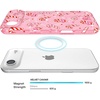 image:imageVELVET CAVIAR Case for iPhone 17 Air  Compatible with MagSafe  10ft Drop Tested  Halloween Phone Cases  Snoopy Spooky GlitterPink Peppermint Glitter