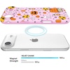 image:imageVELVET CAVIAR Case for iPhone 17 Air  Compatible with MagSafe  10ft Drop Tested  Halloween Phone Cases  Snoopy Spooky GlitterPink Pumpkin Snoopy