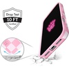 image:imageVELVET CAVIAR Case for iPhone 17 Air  Compatible with MagSafe  10ft Drop Tested  Halloween Phone Cases  Snoopy Spooky GlitterPink Vibe Checkered