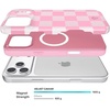 image:imageVELVET CAVIAR Case for iPhone 17 Air  Compatible with MagSafe  10ft Drop Tested  Halloween Phone Cases  Snoopy Spooky GlitterPink Vibe Checkered