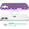 image:imageVELVET CAVIAR Case for iPhone 17 Air  Compatible with MagSafe  10ft Drop Tested  Halloween Phone Cases  Snoopy Spooky GlitterViolet Glow Polka Dot