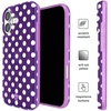 image:imageVELVET CAVIAR Case for iPhone 17 Air  Compatible with MagSafe  10ft Drop Tested  Halloween Phone Cases  Snoopy Spooky GlitterViolet Glow Polka Dot