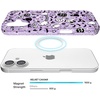 image:imageVELVET CAVIAR Case for iPhone 17 Air  Compatible with MagSafe  10ft Drop Tested  Halloween Phone Cases  Snoopy Spooky GlitterWitchy Lilac Glitter