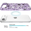 image:imageVELVET CAVIAR Case for iPhone 17 Air  Compatible with MagSafe  10ft Drop Tested  Halloween Phone Cases  Snoopy Spooky GlitterWitchy Lilac Glitter