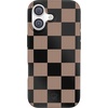 Mocha Vibe Checkered
