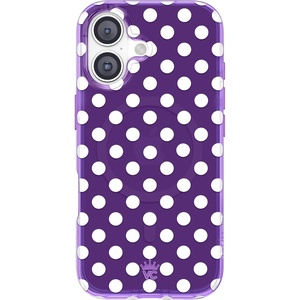 image:imageVELVET CAVIAR Case for iPhone 17 Air  Compatible with MagSafe  10ft Drop Tested  Halloween Phone Cases  Snoopy Spooky GlitterViolet Glow Polka Dot