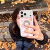 image:imageVELVET CAVIAR Compatible with MagSafe Phone Grip 20  Cute Magnetic Ring Holder  Finger Loop Kickstand  Pop On Accessory for iPhone 17 16 15 14 13 12  Snoopy Fall FeelingsPink Pumpkin Princess