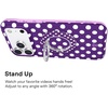 image:imageVELVET CAVIAR Compatible with MagSafe Phone Grip 20  Cute Magnetic Ring Holder  Finger Loop Kickstand  Pop On Accessory for iPhone 17 16 15 14 13 12  Snoopy Fall FeelingsViolet Glow Polka Dot