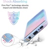 image:imageVELVET CAVIAR Compatible with Samsung Galaxy S10 Plus Case Marble  Cute Protective Phone Cases for Women Girls Holographic Pink BlueHolographic Moonstone