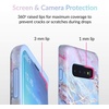 image:imageVELVET CAVIAR Compatible with Samsung Galaxy S10 Plus Case Marble  Cute Protective Phone Cases for Women Girls Holographic Pink BlueHolographic Moonstone
