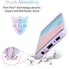 image:imageVELVET CAVIAR Compatible with Samsung Galaxy S10 Plus Case Marble  Cute Protective Phone Cases for Women Girls Holographic Pink BlueViolet Sky