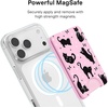 image:imageVELVET CAVIAR compatible with MagSafe Wallet 20  Magnetic Card Holder Wallet for iPhone 171615141312 or Phone Cases compatible with MagSafe  Snoopy Spooky GlitterLucky Kittens Glitter