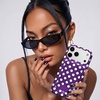image:imageVELVET CAVIAR compatible with MagSafe Wallet 20  Magnetic Card Holder Wallet for iPhone 171615141312 or Phone Cases compatible with MagSafe  Snoopy Spooky GlitterViolet Glow Polka Dot